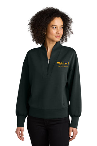 W. Realtors - OGIO® Women’s Transcend 1/4-Zip (Embroidered)