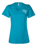 Ex Op Staff - BELLA + CANVAS Women’s Relaxed Jersey V-Neck Tee