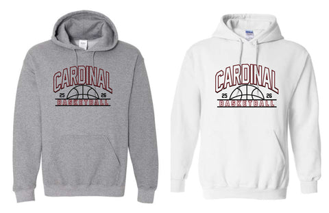 GHV Basketball '25 - Hooded Sweatshirt Youth, Adult, Talls