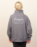 Dream Barre - Ladies Boxy Half Zip Fleece