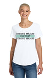 CFF - Allmade® Women’s Relaxed Tri-Blend Scoop Neck Tee | SMSSM-Text