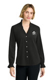 FTSB-Brooks Brothers® Women’s Long Sleeve Ruffle Collar Blouse