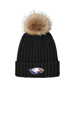 EG Spirit Store '25 -  Faux Fur Pom Beanie