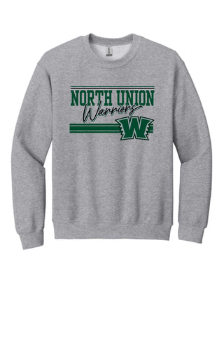 NU Holiday Benefit '25 - Sport Grey Crewneck Sweatshirt - Youth & Adult