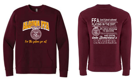 Algona FFA '25 - Next Level Apparel® Santa Barbara Pocket Sweatshirt