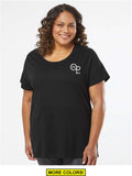 Ex Op Staff - Ladies' Curvy Fine Jersey Tee