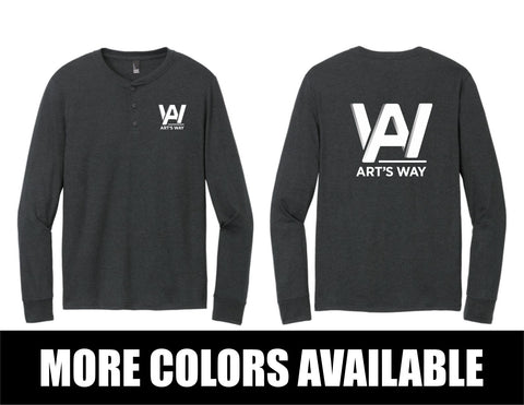 Art's Way - District® Perfect Tri® Long Sleeve Henley