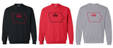 MCDT '26 - Gildan Crewneck Sweatshirt | Iowa Design