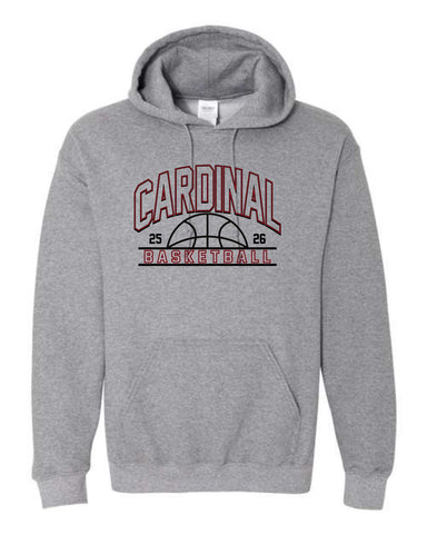 GHV Basketball '25 - Hooded Sweatshirt Youth, Adult, Talls