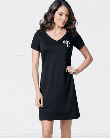 Ex Op Staff - Women's Fine Jersey V-Neck Coverup
