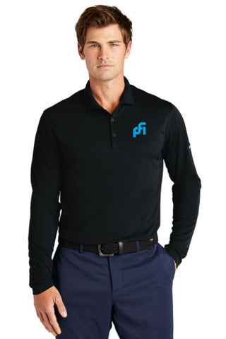 PFI -Nike Dri-FIT Micro Pique 2.0 Long Sleeve Polo