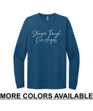 CFF - Next Level Apparel® Adult CVC Long Sleeve Tee | Stronger Through Our Angels