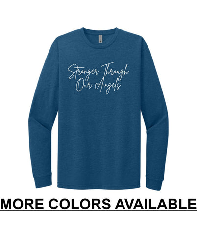 CFF - Next Level Apparel® Adult CVC Long Sleeve Tee | Stronger Through Our Angels