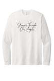 CFF - Next Level Apparel® Adult CVC Long Sleeve Tee | Stronger Through Our Angels