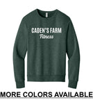 CFF - BELLA+CANVAS® Unisex Sponge Fleece Classic Crewneck Sweatshirt | Caden's Farm Fitness