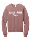 CFF - BELLA+CANVAS® Unisex Sponge Fleece Classic Crewneck Sweatshirt | Caden's Farm Fitness