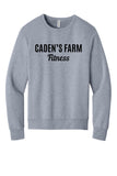 CFF - BELLA+CANVAS® Unisex Sponge Fleece Classic Crewneck Sweatshirt | Caden's Farm Fitness