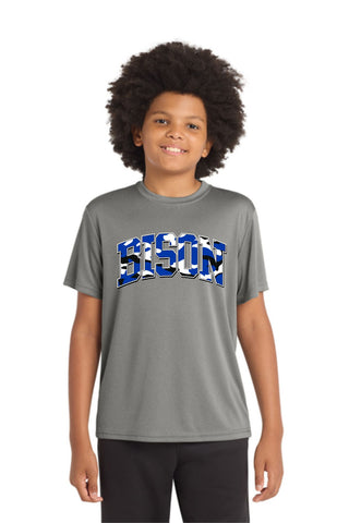 NI Holiday 2025 - Youth Performance Tee | Camo Design