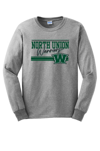 NU Holiday Benefit '25 - Sport Grey Long Sleeve Tee - Youth & Adult