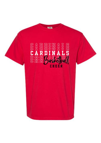 GHV Basketball Cheer '25 -  Comfort Colors Unisex Garment-Dyed Heavyweight T-Shirt