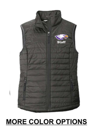 Eagle Grove Staff - Port Authority® Women's Packable Puffy Vest
