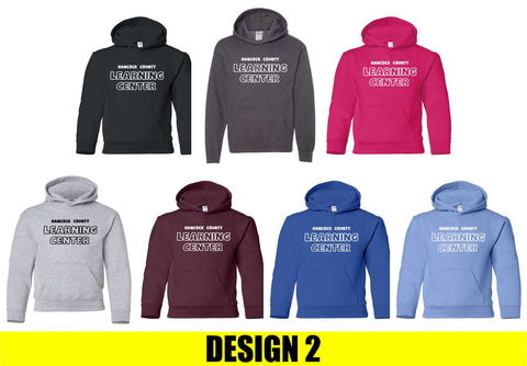 HCLC - Heavy Blend™ Youth Hooded Sweatshirt  | Design 2