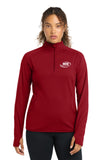 WIB-Sport-Tek® Women's Sport-Wick® Stretch 1/4-Zip Pullover