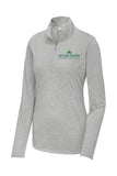 Art's Way Scientific - Sport-Tek® Women's PosiCharge® Tri-Blend Wicking 1/4-Zip Pullover