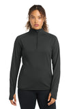 WIB-Sport-Tek® Women's Sport-Wick® Stretch 1/4-Zip Pullover