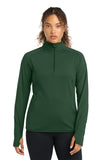 WIB-Sport-Tek® Women's Sport-Wick® Stretch 1/4-Zip Pullover