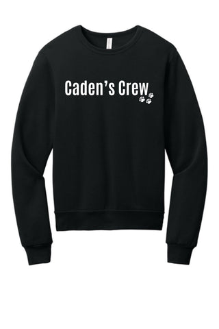 CFF - BELLA+CANVAS® Unisex Sponge Fleece Classic Crewneck Sweatshirt | Caden's Crew (Customize)