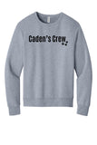 CFF - BELLA+CANVAS® Unisex Sponge Fleece Classic Crewneck Sweatshirt | Caden's Crew (Customize)