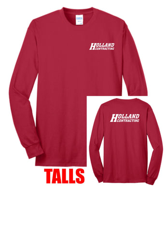 Holland Contracting - Tall Long Sleeve Tee