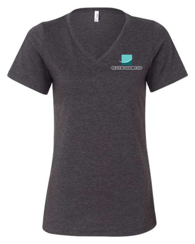 GDG - BELLA + CANVAS - Women’s Relaxed Jersey V-Neck Tee