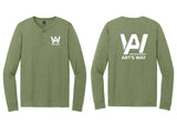 Art's Way - District® Perfect Tri® Long Sleeve Henley