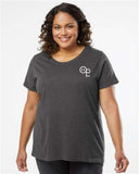Ex Op Staff - Ladies' Curvy Fine Jersey Tee