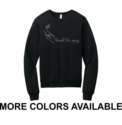 CFF - BELLA+CANVAS® Unisex Sponge Fleece Classic Crewneck Sweatshirt | Lead the Way