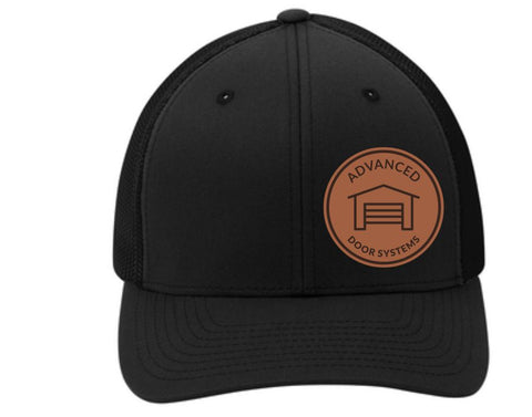 ADS - Port Authority® Flexfit® Mesh Back Cap | Leatherette Patch