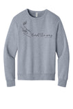 CFF - BELLA+CANVAS® Unisex Sponge Fleece Classic Crewneck Sweatshirt | Lead the Way