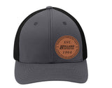 HCC- Port Authority® Flexfit® Mesh Back Cap | Leatherette Patch