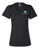 GDG - BELLA + CANVAS - Women’s Relaxed Jersey V-Neck Tee