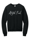 CFF - BELLA+CANVAS® Unisex Sponge Fleece Classic Crewneck Sweatshirt |  Mom Power Angel Fuel