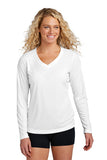 ISB - Sport-Tek® Women's Long Sleeve PosiCharge® Competitor™ V-Neck Tee