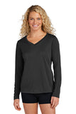 ISB - Sport-Tek® Women's Long Sleeve PosiCharge® Competitor™ V-Neck Tee