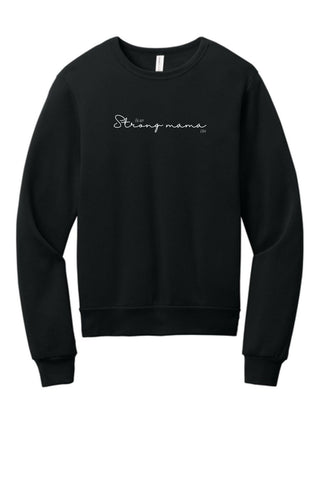 CFF - BELLA+CANVAS® Unisex Sponge Fleece Classic Crewneck Sweatshirt | Strong Mama Era