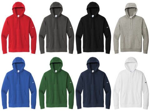 WWL-Nike Club Fleece Sleeve Swoosh Pullover Hoodie