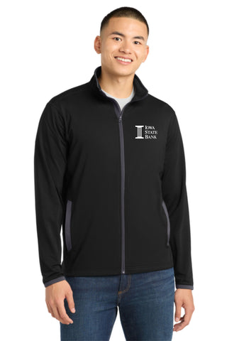 ISB-Sport-Tek® Sport-Wick® Stretch Contrast Full-Zip Jacket