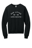 CFF - BELLA+CANVAS® Unisex Sponge Fleece Classic Crewneck Sweatshirt | Happily Ever After