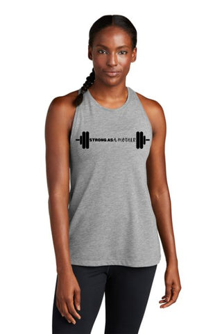 CFF - Sport-Tek® Women's PosiCharge® Tri-Blend Wicking Tank | Strong as a Mother
