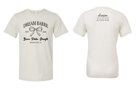Dream Barre - BELLA + CANVAS Triblend Tee | Bow Design